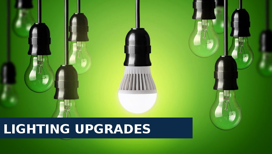 Lighting upgrades Wallington